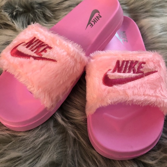 nike slides kids girls